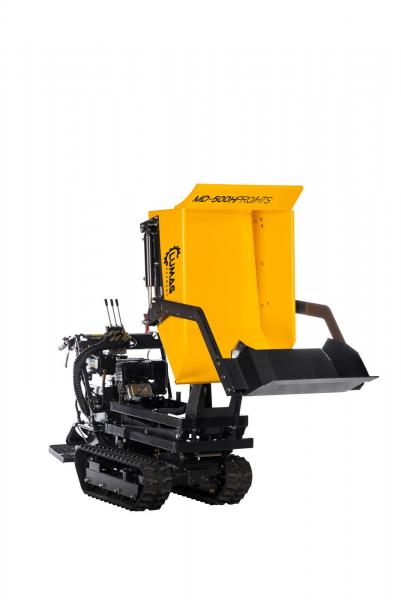 Lumag MINI-RAUPENDUMPER mit HIGH-TIP-Funktion und Selbstladeschaufel MD-500HPRO/HTS